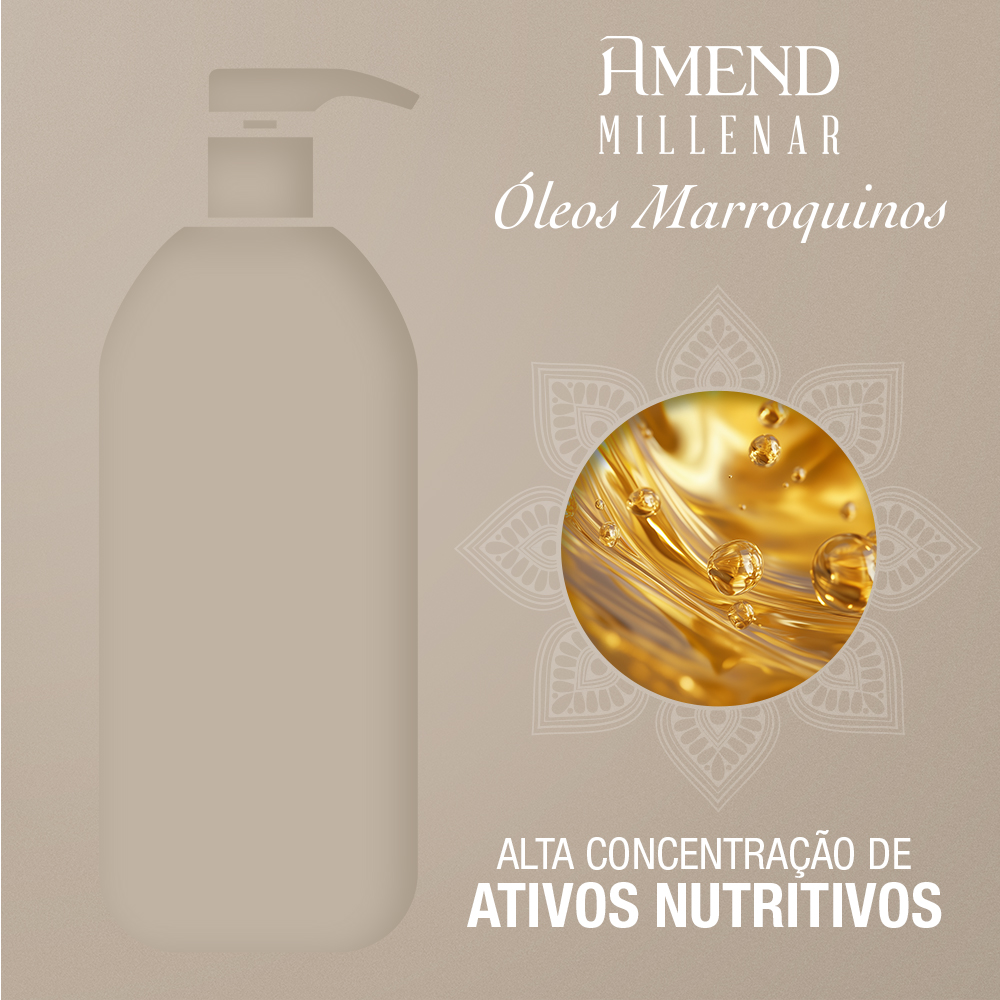 Kit Milenar Marroquinos 1L 2 Produtos